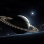 Saturn in space