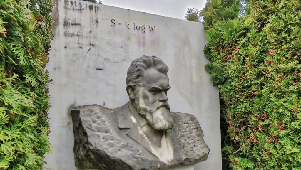 Monument to Ludwig Boltzmann