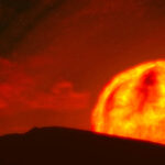 The sun that burns