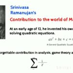 About Srinivasa Ramanujan